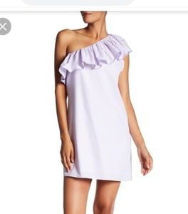 Parker l One Shoulder Striped Dress